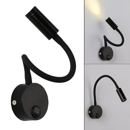 3w Led Wall Lamp Flexible Mounted Night Reading Light For Bedroom Canada - Wall Mounted Reading Light Canada 3w Led Wall Lamp Flexible Mounted Night Reading Light For Bedroom Canada - Wall Mounted Reading Light Canada