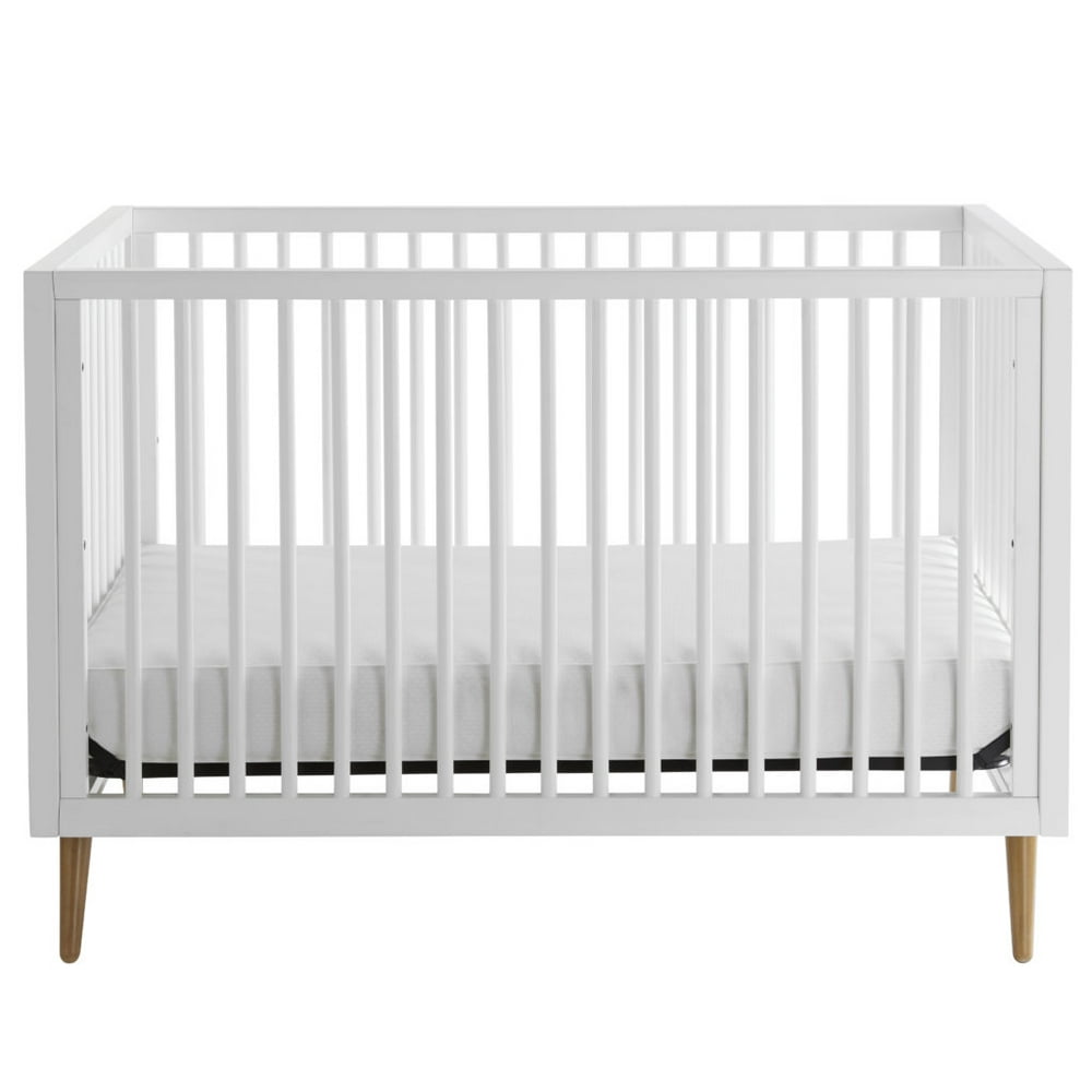 Contours Roscoe 3in1 Convertible Crib, BuiltInHardware, Easy