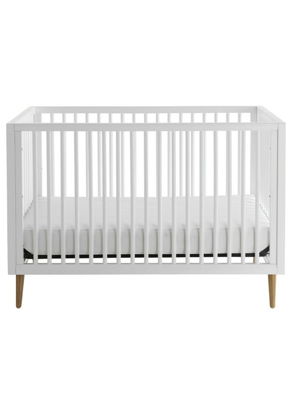 Contours Roscoe 3-in-1 Baby Crib, Toddler, Daybed, White, Unisex