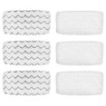 thumbnail image 1 of 6 Pack Steam Mop Pad For Bissell Powerfresh Vac & Steam 2747A 1132 1543 1632 1652 Symphony Vacuum And Steam Mop Series Parts, 1 of 5
