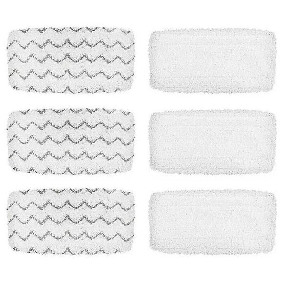 6 Pack Steam Mop Pad For Bissell Powerfresh Vac & Steam 2747A 1132 1543 1632 1652 Symphony Vacuum And Steam Mop Series Parts