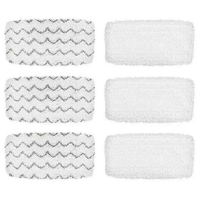 6 Pack Steam Mop Pad For Bissell Powerfresh Vac & Steam 2747A 1132 1543 1632 1652 Symphony Vacuum And Steam Mop Series Parts