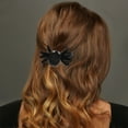 thumbnail image 3 of Unique Bargains 1 Pc Hair Clip Fashion Halloween Duckbill Clip Spiders Hair Barrettes Black, 3 of 5