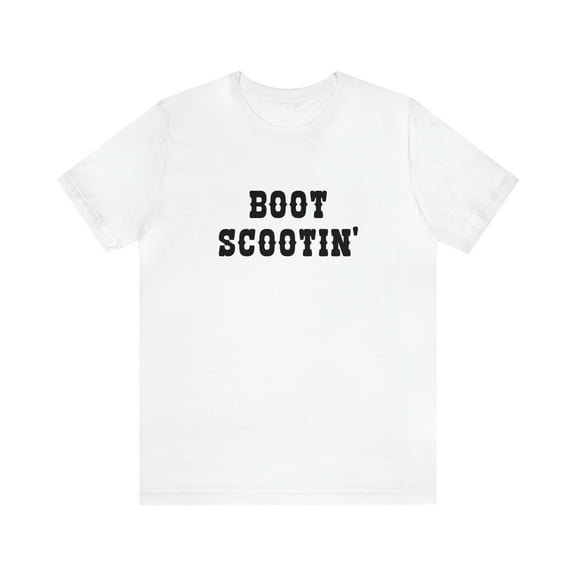 Boot Scootin' Western Funny Tee