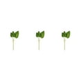 thumbnail image 1 of Cateissary Plantas de hojas de palma artificiales de PU - Decoración no tóxica para cualquier ocasión Cómodo al tacto Asarum máximo Type1 NO1, 1 of 6