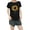 02-Black, variant on Womens T Shirts Loose Fit Light Crew Neck Short Sleeve Plus Size Hawaii Graphic Airoft mit Print Loose Fit Tshirts Shirts for Women Navy Size 5XL