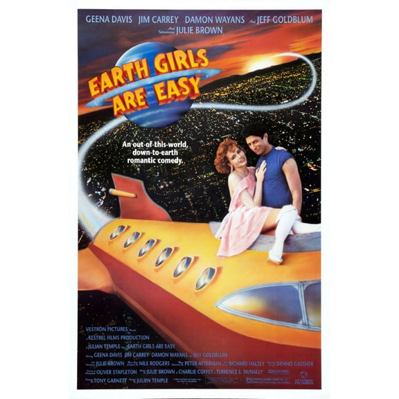 Best Posters Earth Girls Are Easy Movie Poster 11Inx17In Mini Poster 11x17 Poster Color Category: Multi, Unframed, Ages: Adults, Rectangle