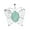 Aventurine, variant on Natural GemstoneCrystal Quartz Butterfly Pendant Magic Reiki Healing Amulet -Rose Quartz