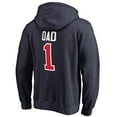 thumbnail image 3 of Men's Navy Washington Wizards #1 Dad Pullover Hoodie, 3 of 3