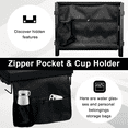 thumbnail image 2 of Rytsas Black Stadium Seat with Backrest & Shoulder Strap, 2 of 8
