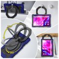 thumbnail image 4 of FJLBDE Case for Lenovo Tab K10 / M10 FHD Plus 10.3 inch with 360 Kickstand, Shoulder Strap Carrying Protective Cover, Navy Blue, 4 of 6
