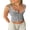 Black, variant on xiaxaixu Women Vest, Sleeveless V-neck Tie-up Pleated Irregular Summer Tops for Club Party