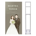 thumbnail image 3 of Miumaeov 2m Wedding Arch Backdrop Stand Balloon Frame Flower Rack Adjustable Height Garden Party Decor, 3 of 16