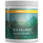Primal Harvest Keto Collagen Protein Powder and MCT Oil with 30 Servings