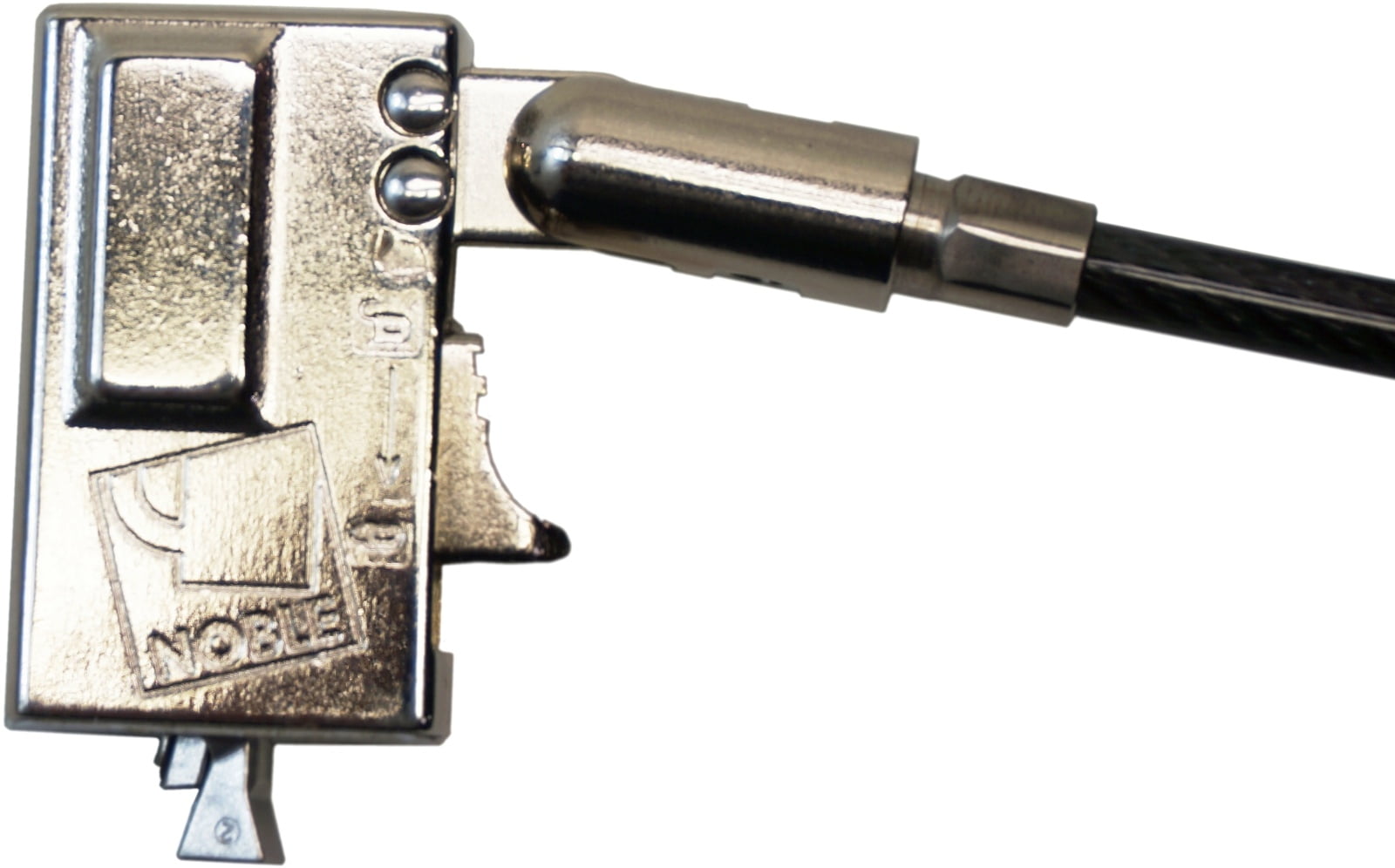 Noble Locks TZ08 Wedge Lock Smaller Lock Slot 6 FT Cable