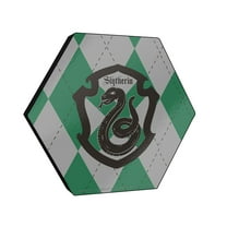 Harry Potter (Slytherin Plaid) KNEXAGON® Wood Print