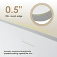 thumbnail image 5 of Altair 59" x 31" Solid Surface Soaking Bathtub and Integrated Overflow, 5 of 24