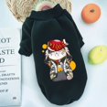 thumbnail image 3 of Pet Cat Dog Autumn And Winter Plus Velvet Hats Sweater, 3 of 6
