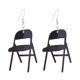 thumbnail image 1 of Xihbxyly Pendientes de Silla Plegable, Joyería Miniatura Única, Collar Deportivo Llamativo, Diseño Acrílico Duradero, Apoya La Igualdad y La Resiliencia, Ideal para Activistas y Políticos, Incluye Un, 1 of 4