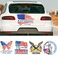 thumbnail image 2 of BSJJY 1PCS USA 250th Anniversary Car Decal, Patriotic Vinyl Bumper Sticker, Waterproof 250 Years Independence Decoration for Car Window (A), 2 of 7