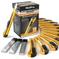 thumbnail image 1 of Paquete de 15 cuchillos utilitarios Nicpro con 30 cuchillas adicionales de 18 mm, 1 of 6