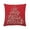 Red#0, variant on Throw Blankets Merry Christmas Embroidered Poly Linen Throw Pillow – 20x20" Holiday Cushion with Reindeer, Trees & Snowflakes,Queen Size Blankets