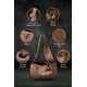 thumbnail image 5 of Mochila portabebés para perros NOAH & PAW, ajustable, de piel vegana, 2,2 a 8 kg, 5 of 9