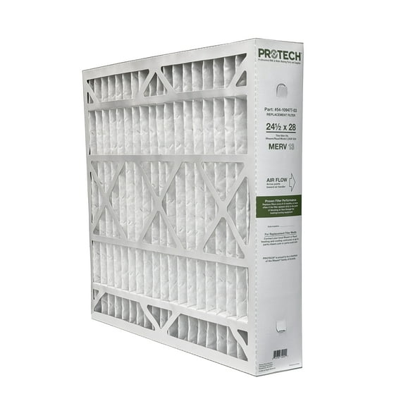 Rheem 54-109477-03 - 24.5" x 28" x 5" Exact-Fit Filter for Air Cleaner XGF-E24M13, MERV 13