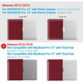 thumbnail image 3 of Compatible avec MacBook Pro 13 Inch Case 2015 2014 2013 end 2012 A1502 A1425, Coque Rigide avec Sac &, 3 of 5
