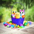 thumbnail image 4 of Fun Express Handles Bamboo Storage Baskets Multicolor Easter (12 Pack), 4 of 6