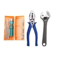 thumbnail image 4 of 908 Universal Tool Kit Set | For Home, Garage & Car, Bike, Industry, Contains 6 Pcs Screwdriver Set & 8 Inch Combination Plier, 8 Inch | Adjustable Spanner Set Of 8 Pcs Tool Kit Set, 4 of 5