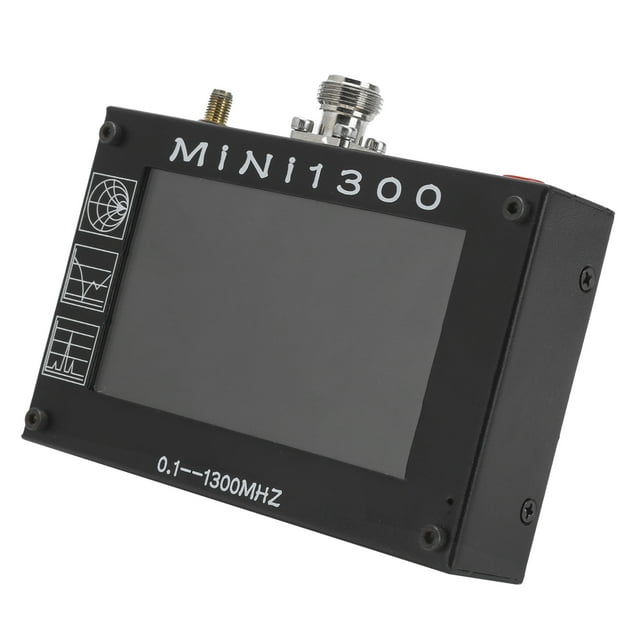 Wchiuoe Antenna Analyzer 4.3 Inch LCD 0.1‑1300MHz HF/VHF/UHF Analytical Instruments MINI1300, Analyzer,4.3in LCD Antenna Analyzer