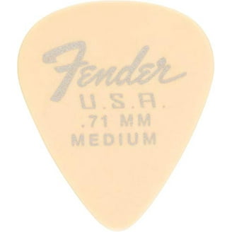 Médiator Fender 351 Premium Pick Heavy Black - Forme Traditionnelle - Foto 12