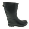 thumbnail image 3 of Forver Young Women's Solid Color With Back Mock Zipper Rain Boots, 3 of 6