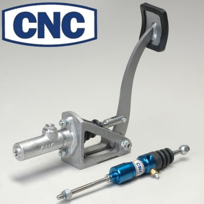 Floor Mounting Kit - Cnc Silver Floor Mount Clutch Pedal Assembly Kit Remote Reservoir 5/8 Inch Master Cylinder And Slave