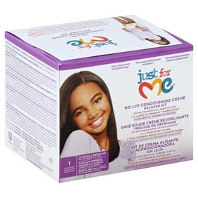 Just For Me No Lye Relaxer Regular 1 Ct Box Walmart Com