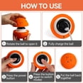 thumbnail image 6 of All For Paws Interactive Dog Toy Ball, Motion Activated ETPU Moving Ball Toy for Active Dogs, Automatic Rolling Dog Toy Ball for Boredom Relief, 6 of 8