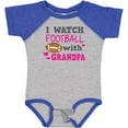 thumbnail image 3 of Inktastic I Watch Football with My Grandpa Girls Baby Bodysuit, 3 of 5