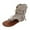 Beige, variant on Midsumdr Sandals Women's Ankle Strappy Gladiator Sandals Retro Tassel Hollowed Out Toe Sandals Beach Bohemia Thong Flat Sandal Shoes