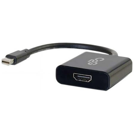 UPC: 0757120543077 | C2g Mini Displayport To Hdmi Adapter – Active Adapter Converter – Black