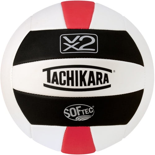 Leopard Black/White Tachikara LEOPARD.BKW Sof-Tec Indoor/Outdoor Volleyball