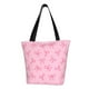 thumbnail image 1 of Balery Pink Bows Bolsa de Hombro con Diseño, Bolsa Grande y Duradera, Bolsa Versátil para Compras, 1 of 6