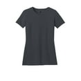 thumbnail image 2 of District Made Ladies Perfect Blend Crew Tee-2XL (Charcoal), 2 of 3