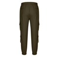thumbnail image 5 of Ftwytp Mens Cargo Outdoor Trousers Casual Jogger Work Pants Regular Fit Drawstring Elastic Waist Sweatpants Sports Bottoms with Pockets, 5 of 7