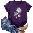 thumbnail image 4 of Breathable Linen Tops for Women Beach Vacation Flowy Summer Outfit, 4 of 4