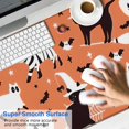 thumbnail image 2 of Long Mouse Pads for Desk,Halloween Cat Pattern Desk Mats on Top Of Desks, Desk Mouse Pad Extra Large with 3mm Non-Slip Base and Stitched Edge for Gaming,Office,Work,Home 47.3"x23.6", 2 of 6