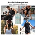 thumbnail image 5 of Uemuo Cute Corgi Head Pattern Men's Sleeveless T-Shirt,Muscle Athletic Tank Top, Moisture-wicking Quick-dry Breathable Classic Tee Top for Gym Run Outdoor Sports-Medium, 5 of 8