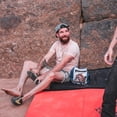 thumbnail image 4 of Gnarly Dood Chalk Bucket with Dual Zipper Pocket for Climbing & Training, Joshua Tree, 4 of 6