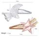 thumbnail image 3 of 2 pinzas para el pelo adorables, horquillas con lentejuelas, accesorios para el cabello para niños (pinza de estrella + pinza de luna), 3 of 8