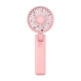 thumbnail image 1 of Ventilador plegable de mano Ventilador de escritorio USB Recargable Ligero Refrigeración personal Rosa, 1 of 9